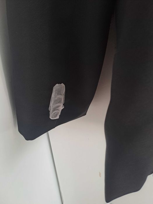 Marynarka męska czarna slim fit