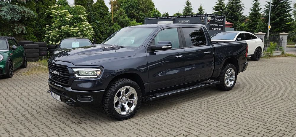 RAM 1500 GAZ! Laramie! Długa Cab! Pełna opcja! Piękny! Hemi!