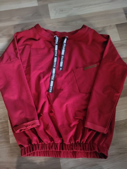 Dres czerwony bawełniany S/M