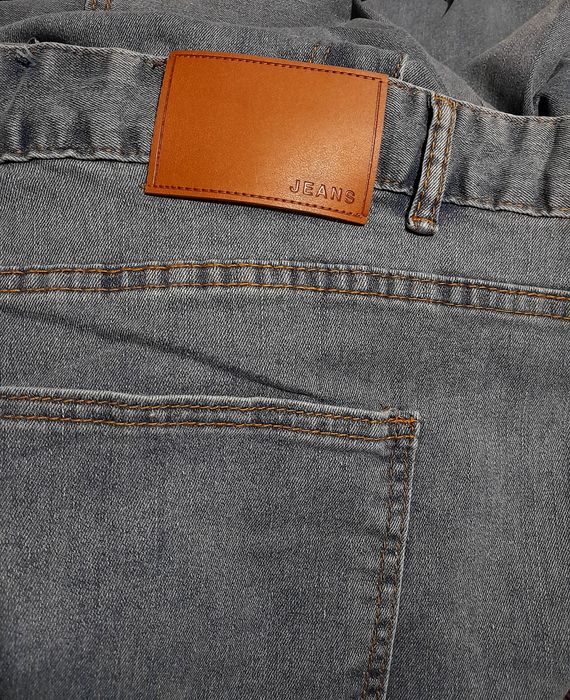 Ого-го какой размерчик новые Мужские стрейчевые джинсы батал 8XL,