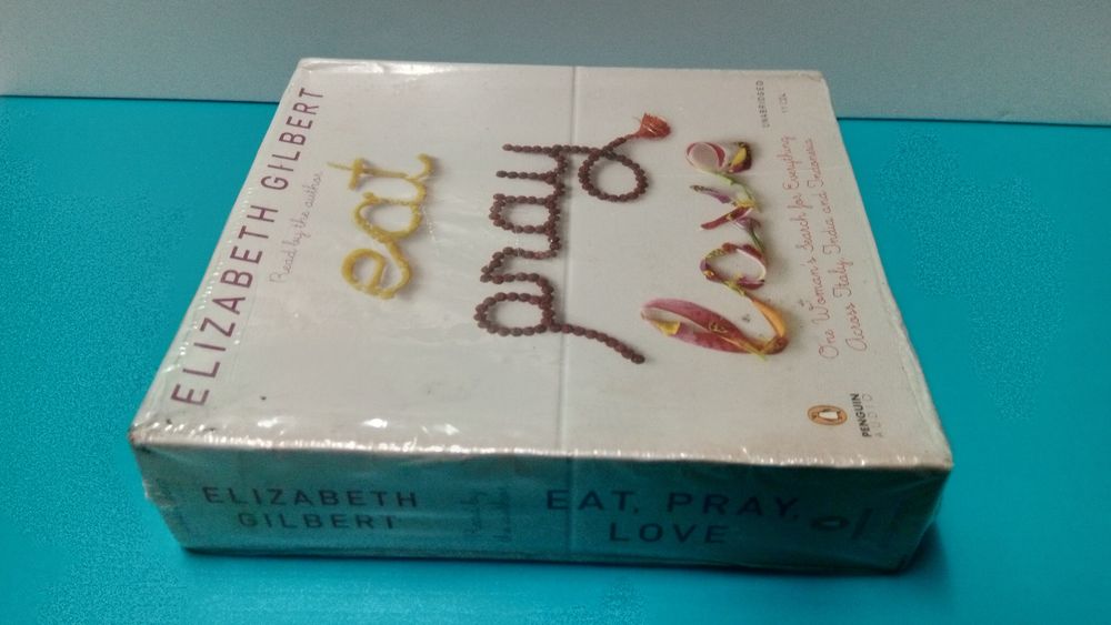 "eat, pray, love": audiobook lido pela autora Elizabeth Gilbert
