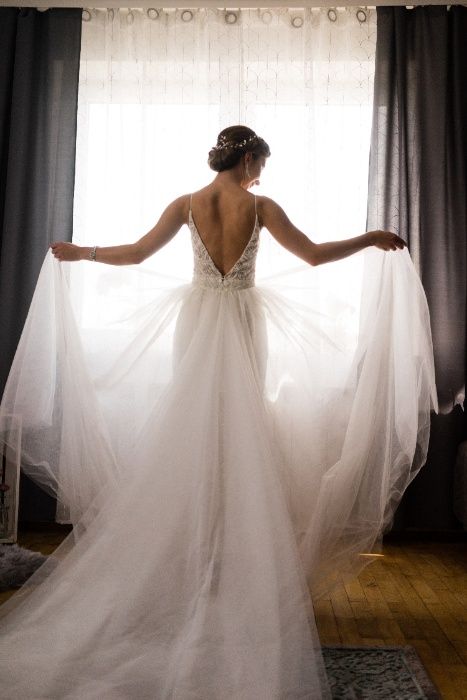 Suknia ślubna Madonna MillaNova Rina 38