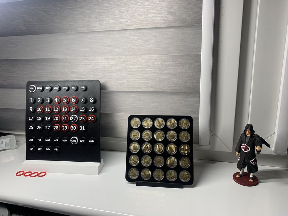 Stojak na monety 5 złotych