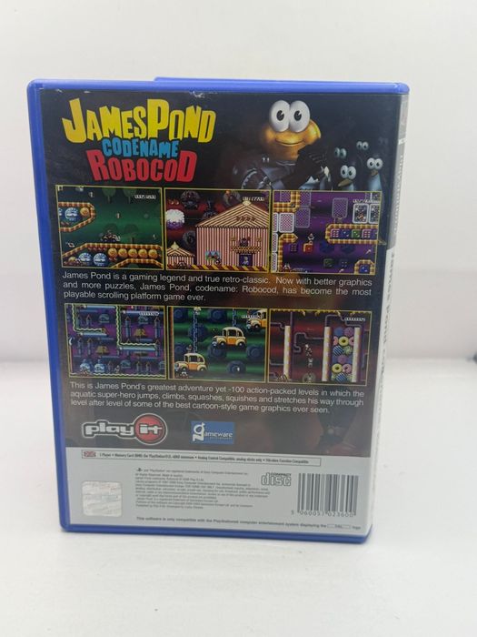 James Pond Codename Robocod 3xA Ps2 nr 0020