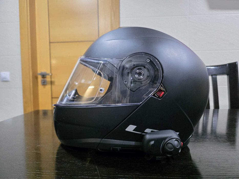 Capacete LS2 Strobe II Solid Matt Black
