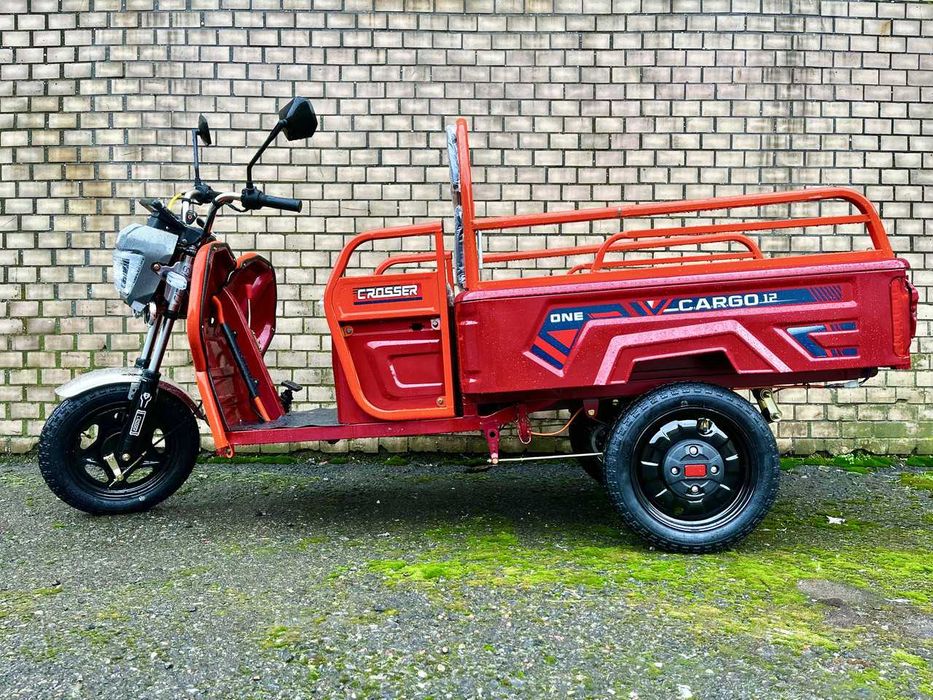 Скутер Crosser CARGO 12 грузовой/универсальный трицикл 800W 2025 Blue