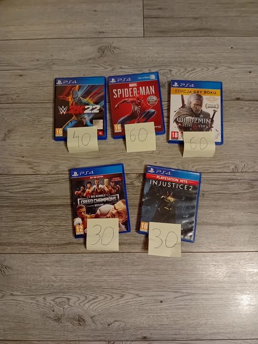 Gry PS4 stan bardzo dobry
