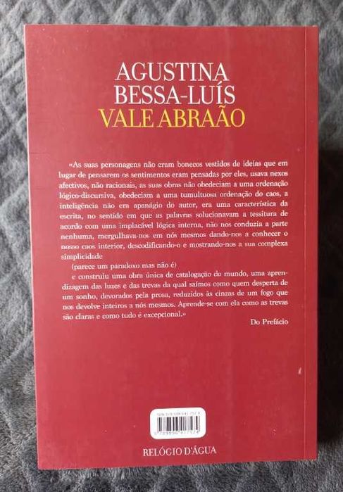 Vale Abraão - Agustina Bessa-Luís