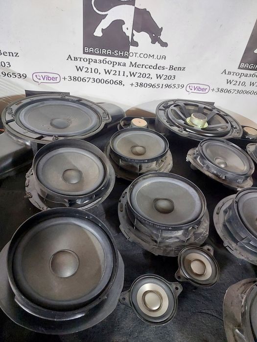 Колонки  Динаміки Акустика, Саббуфер Мерседес W211. W212. W164. W204.