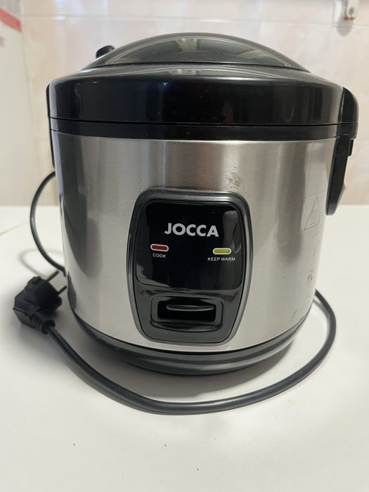 Panela eletrica a funcionar