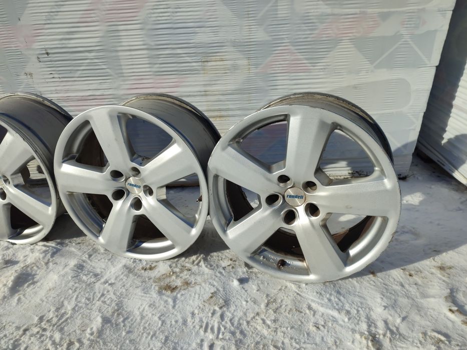 Диски R18 5*112 Audi A6 A4 Volkswagen Skoda Seat титани Ауді Шкода