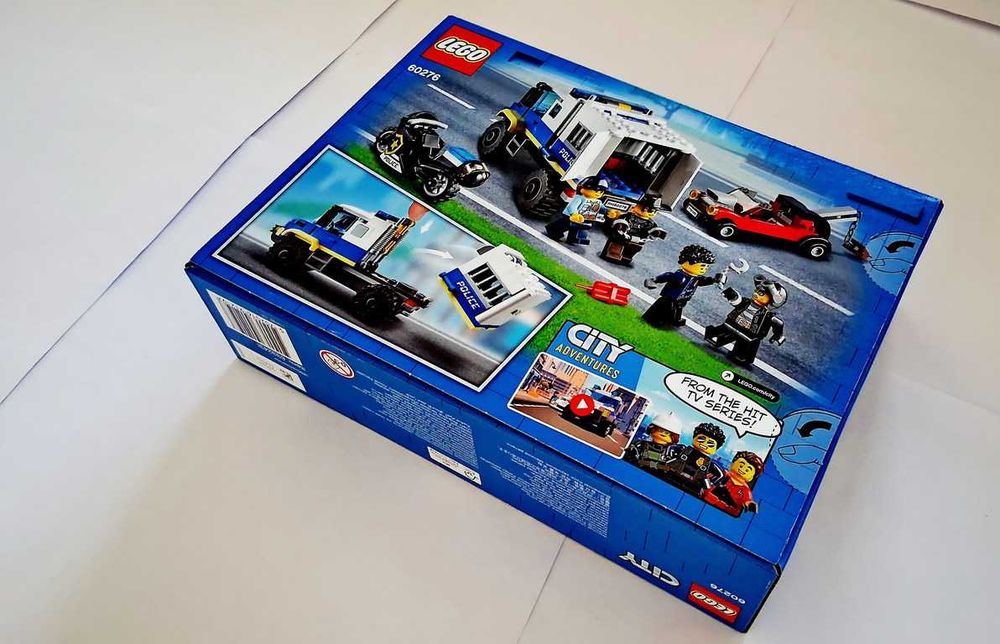 Lego City 60276 Police Prisoner Transport selado