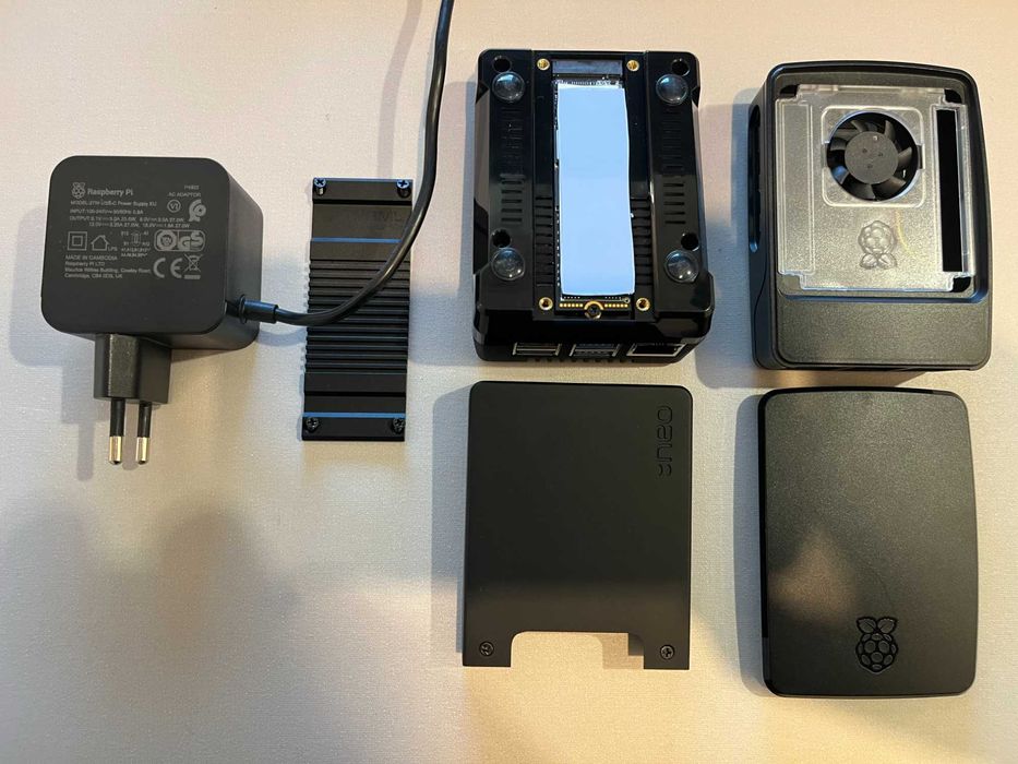 Raspberry Pi 5 8GB (+SSD 256GB Patriot+Argon NEO 5 NVMe+Zasilacz+SDHC)