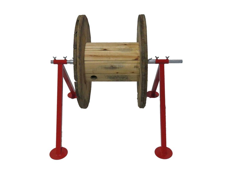 Rozwijak odwijak do bębnów kablowych stojak uchwyt na kabel