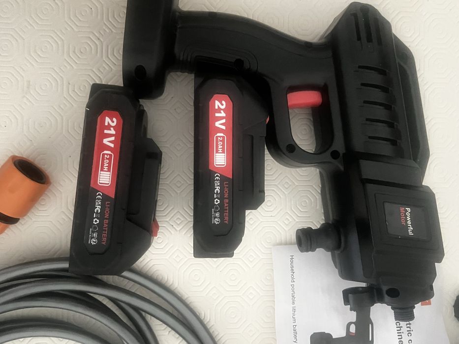 Pistola Lavagem a Bateria