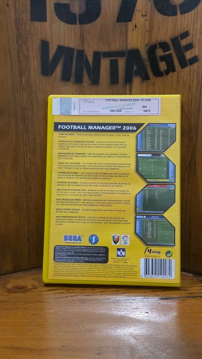 Jogo Pc Cd-Rom - Championship Manager 5 (Edição Portuguesa Top Games)