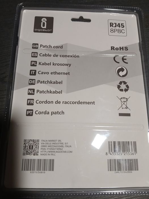 Cabo  10M  CAT 7  Novo