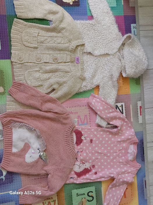 Paka ubranek dla dziewczynki 86/98