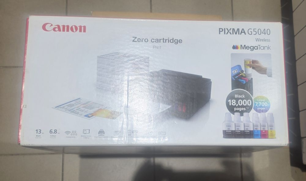 Canon PIXMA G5040 Wi-Fi СНПЧ, двосторонній друк, відмінний стан
