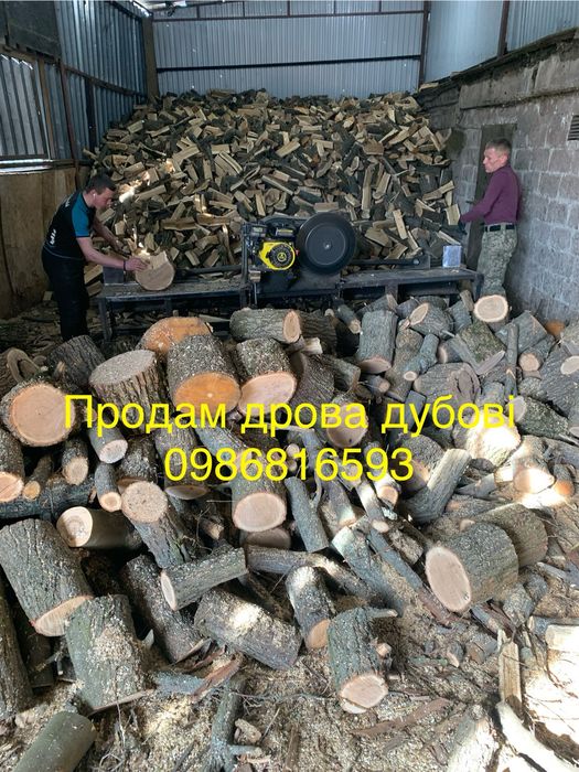 Продам дрова дуб акація