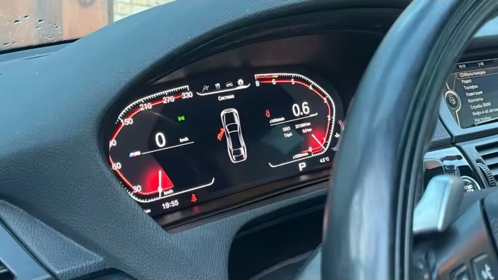 Quadrantes digitais bmw volkswagen audi porsche mercedes