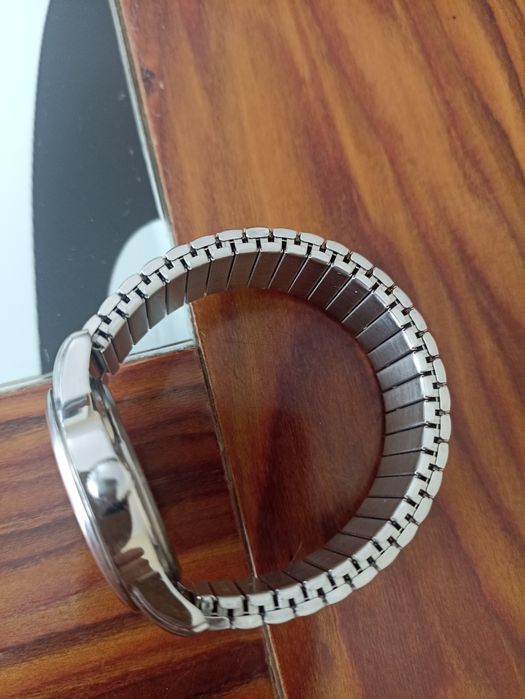 Timex damski zegarek srebrny bransoletka