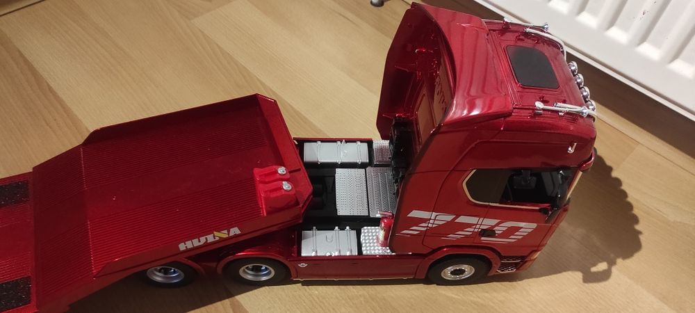 Scania i koparka rc huina