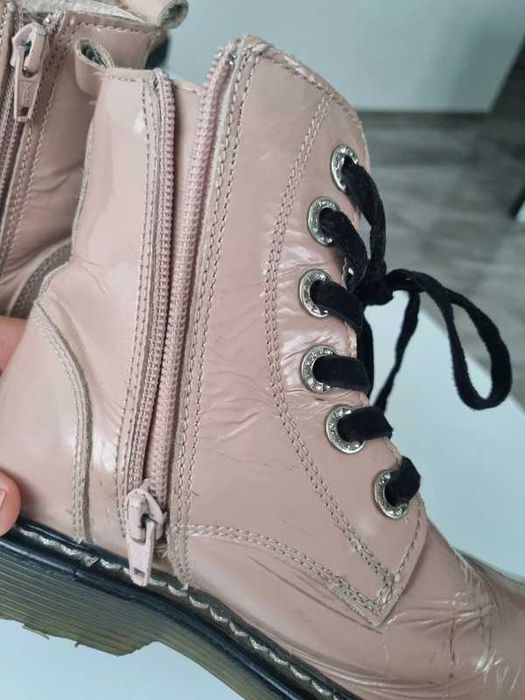 Lasocki Young skórzane ocieplane botki rozm 31