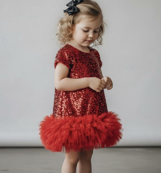 Платье нарядное на новый год, рождество, на 3-4 года