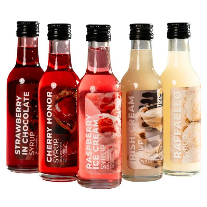 Набор сиропов Funny Drops Romantic line 5 шт по 50 мл