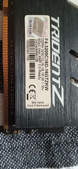 Memoria ddr4 16gb 3200mhz
