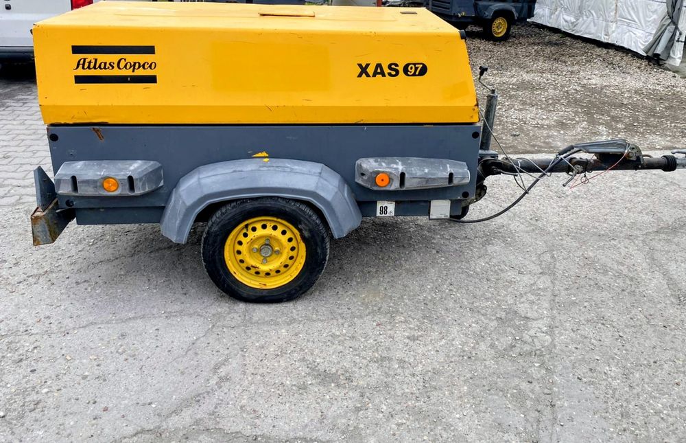 Atlas copco sprężarka kompresor XAS97DD 2011r 1500mth