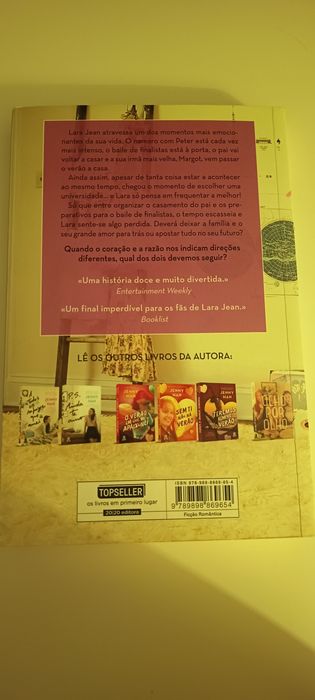 Livro "Agora e para sempre", de Jenny Han