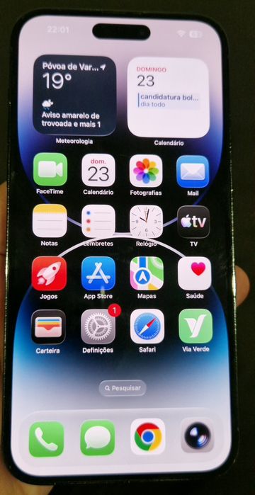 iPhone 14 Pro Max 256GB Preto — Impecável