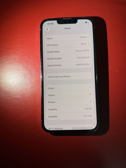 iPhone 13 Pro 128 gb Neverlock Акб 78% Читаем описание!