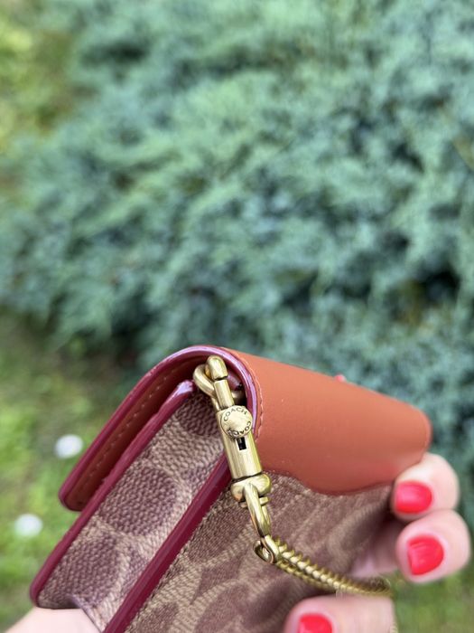 Coach Half Flap Card Case сумка / візитниця / картхолдер