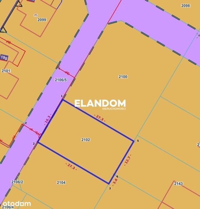 Jabłonna - działka budowlana przy lesie - Widok 3