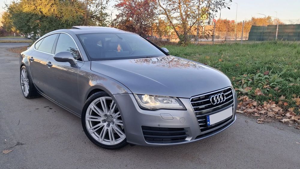 Audi A7 Sportback PERFEKCYJNE / 3.0T / 350KM / Zarejestrowane / S-line / ALU 21"