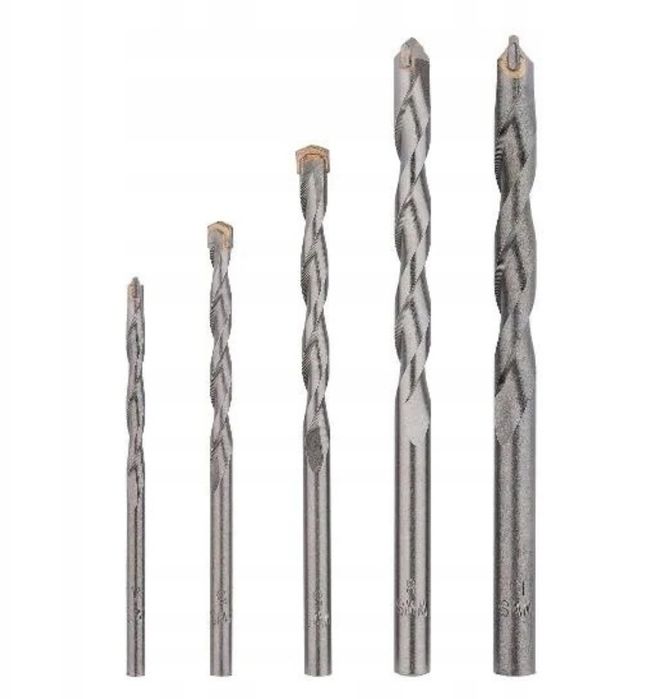 PARKSIDE Zestaw Wierteł do kamienia 5SZT.