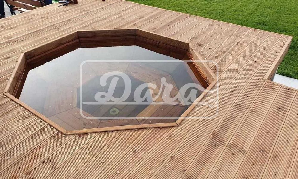 Заводський чан для купання на дровах від виробника. Чан для бані.