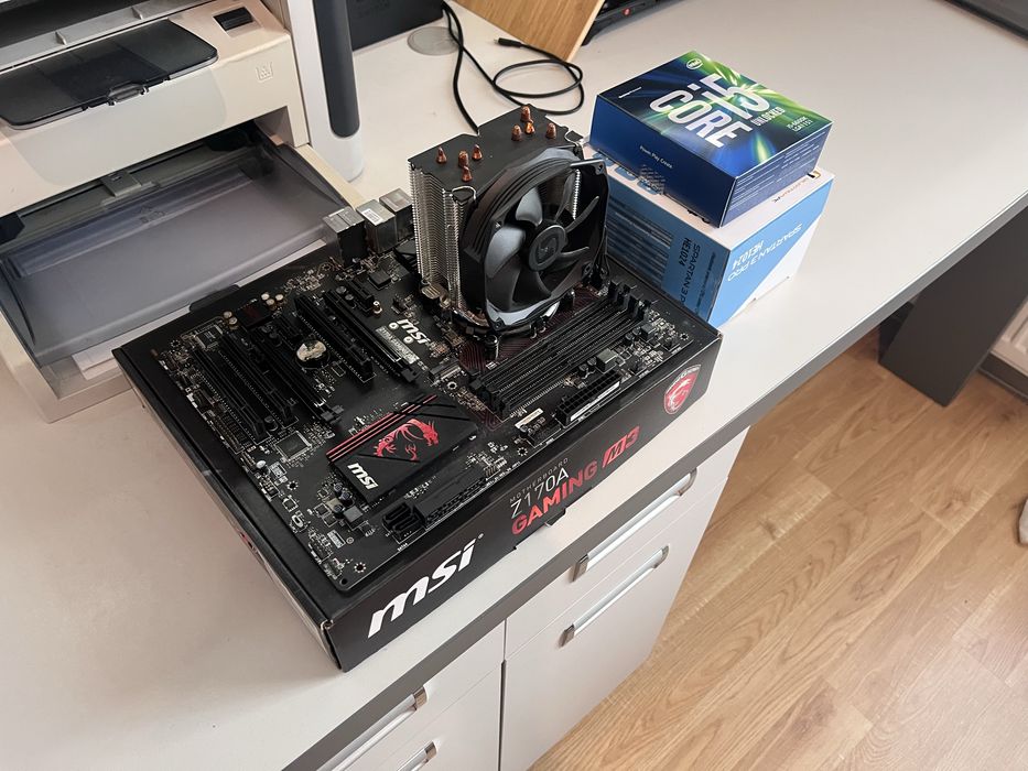 Procesor i5 6600k + MSI Z170 Gaming M3 + Chłodzenie