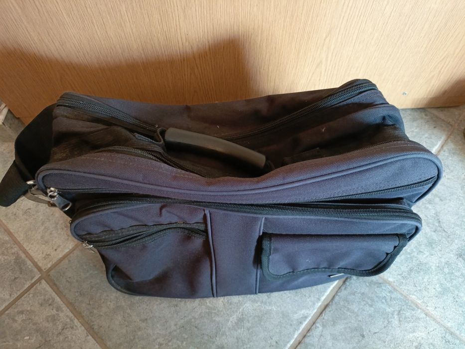 Torba podróżna Zagatto z paskiem na zamki