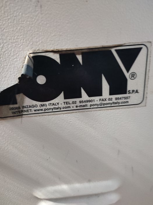 Máquina de engomar industrial Pony