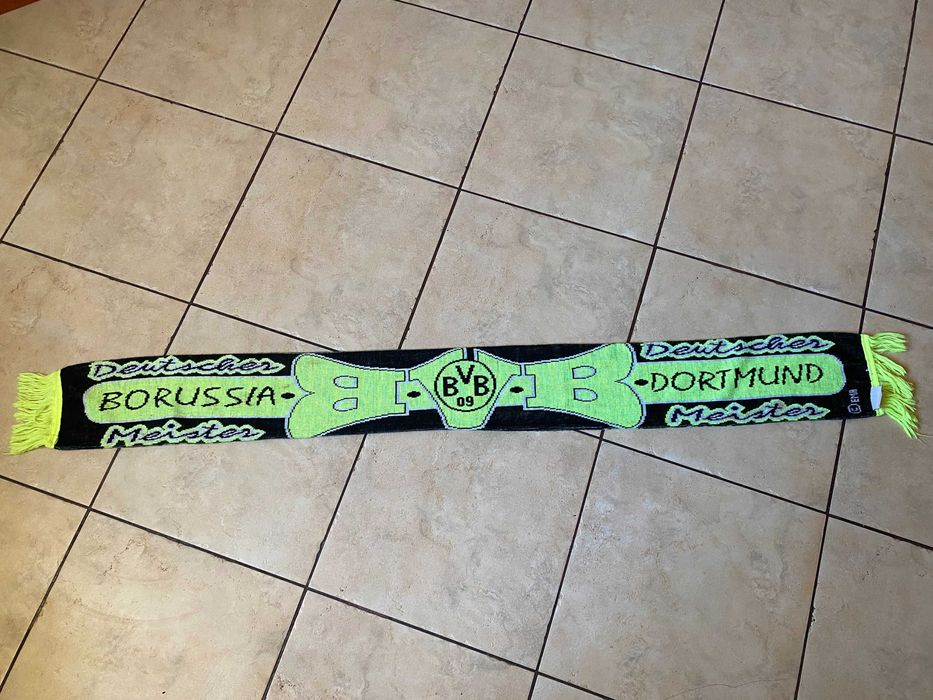 Unikatowy szal piłkarski BORUSSIA DORTMUND - OKAZJA