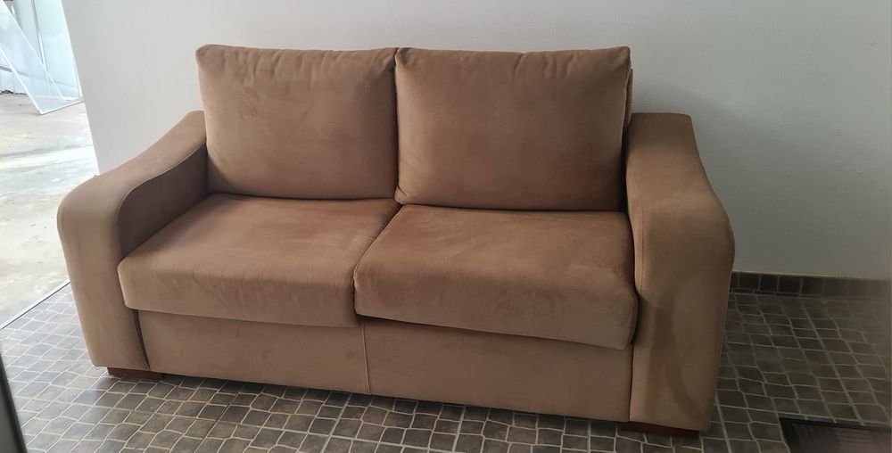 Sofá moderno como novo