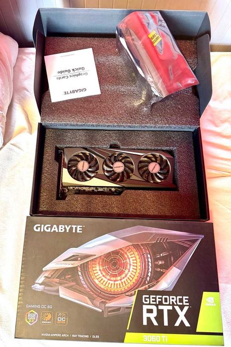 Gigabyte GeForce RTX 3060 Ti Gaming OC 8GB | Full Box | 100% Sprawna