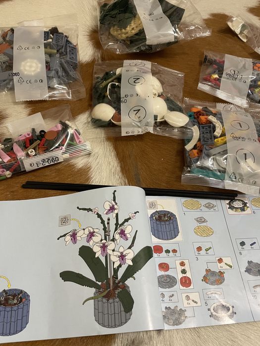 Лего Орхідея конструктор Orchid