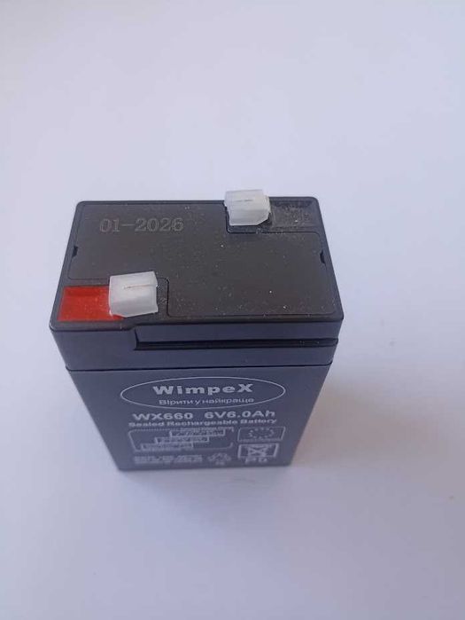 Акумулятор Wimpex WX-66/ 6V/6AH/20HR