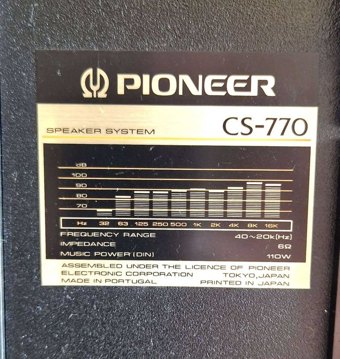 Colunas PIONNER CS-770