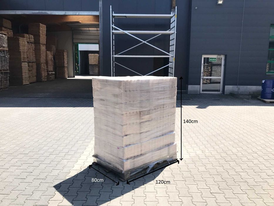 Brykiet drzewny 100% Buk, RUF, suchy, Producent 1000kg Transport Winda